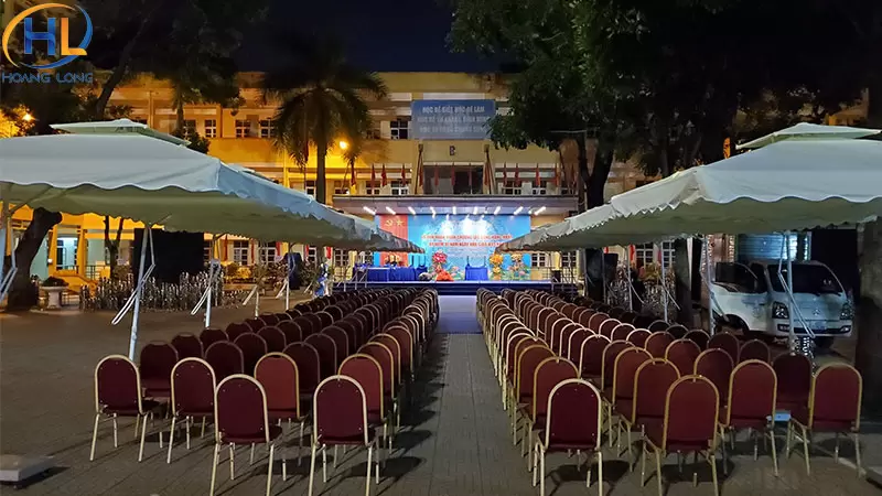 Cho thuê dù tròn sự kiện giá tốt nhất