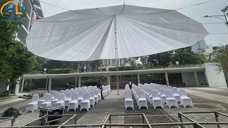 Cho thuê dù tròn sự kiện giá tốt nhất