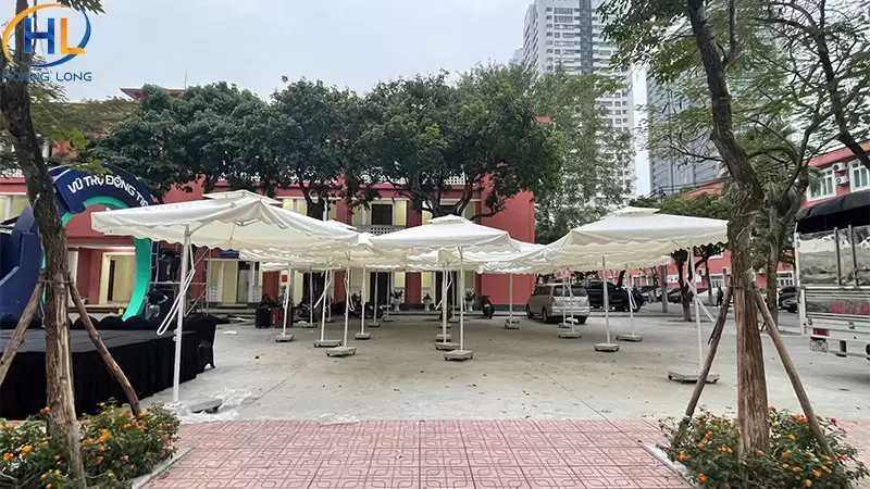 Cho thuê dù tròn sự kiện giá tốt nhất