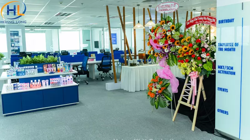 Trang trí lễ khai trương đẹp