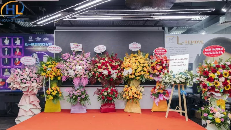 Trang trí lễ khai trương đẹp nhất