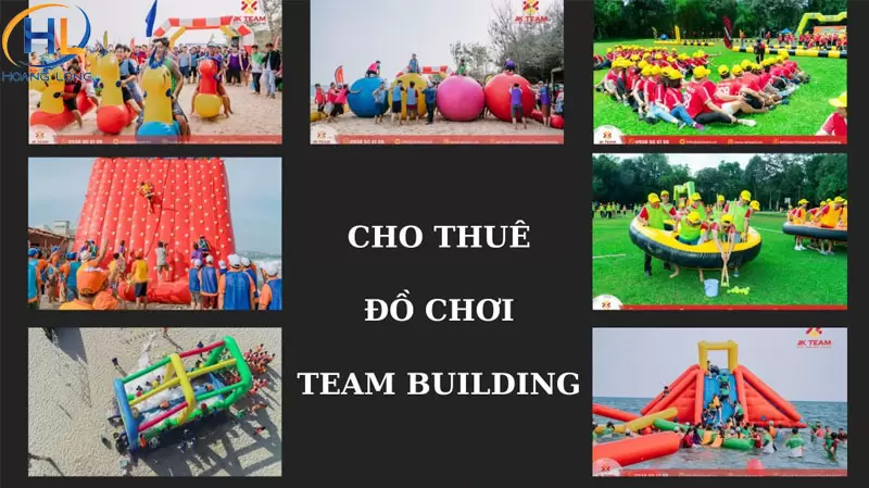 Dịch vụ cho thuê vật dụng, thuê đồ chơi team building giá tốt nhất