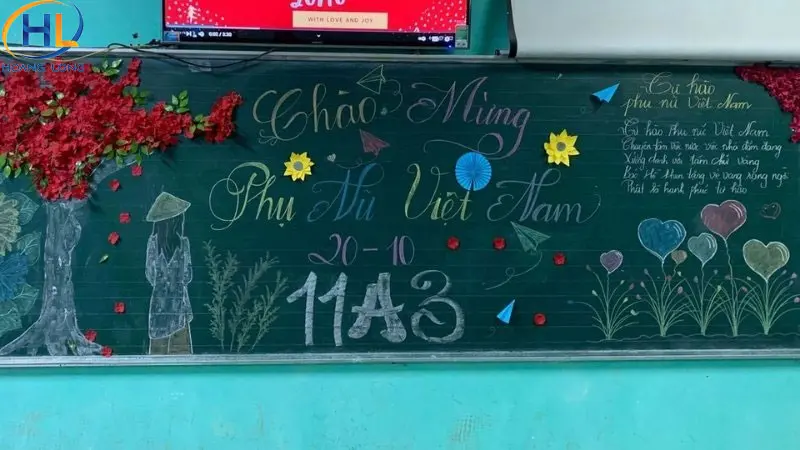 99+ mẫu trang trí bảng 20/11 đơn giản, đẹp và sáng tạo nhất