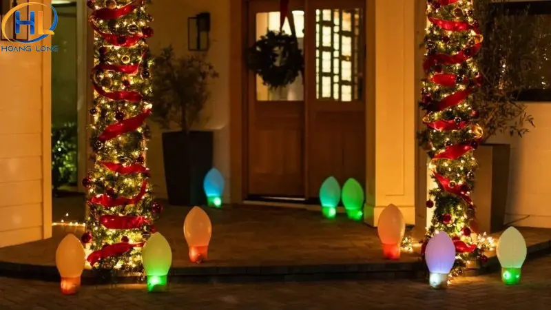 20+ ý tưởng trang trí giáng sinh ngoài trời đẹp ấn tượng và độc đáo