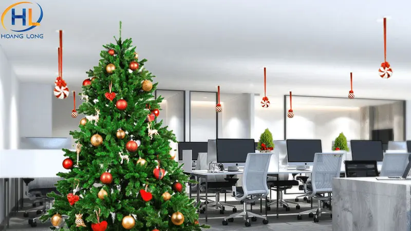 20+ ý tưởng trang trí noel văn phòng đẹp và ấn tượng năm 2025