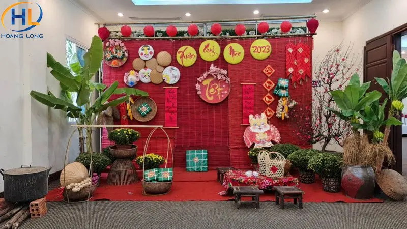 Cách trang trí phông tất niên đơn giản, đẹp và ý nghĩa nhất