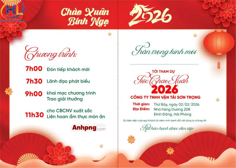 Hướng dẫn cách thiết kế và tạo thiệp mời tất niên online đẹp
