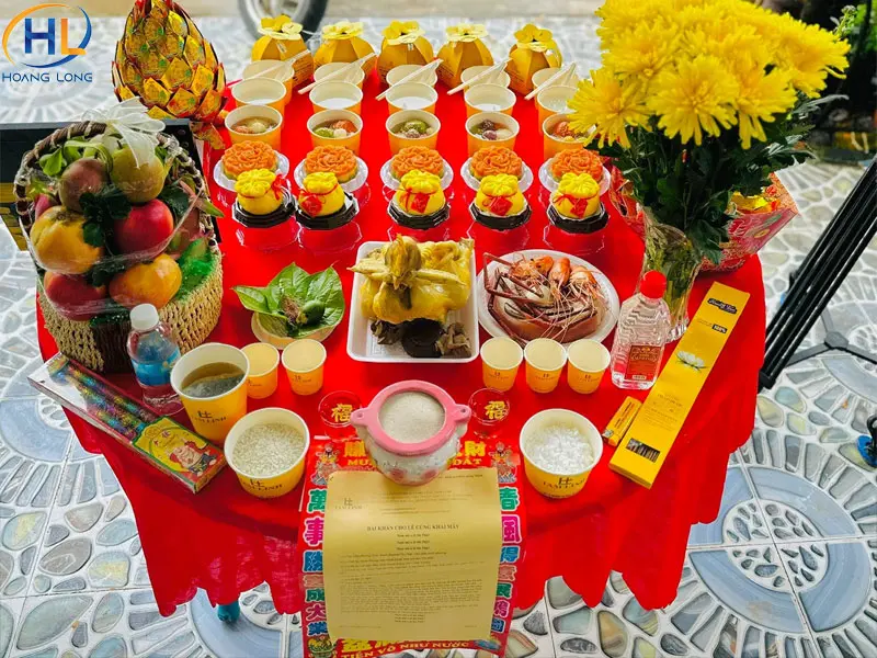 Lễ cúng tất niên cuối năm gồm những gì?