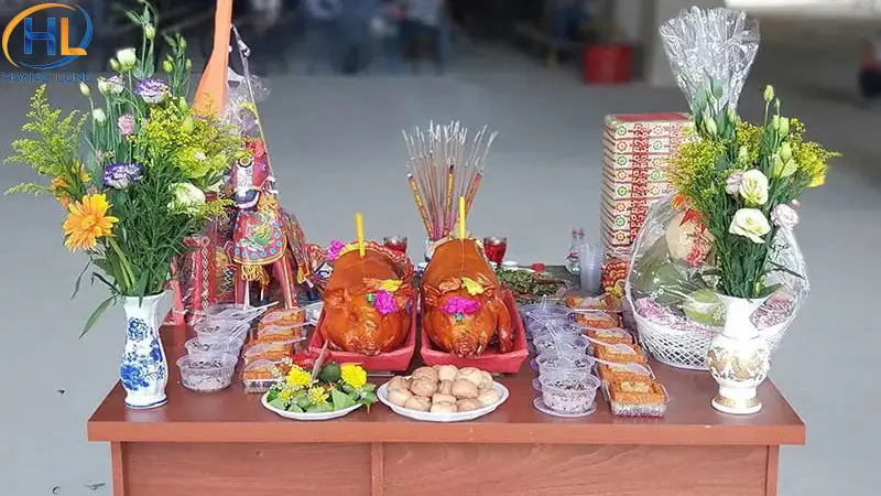 Gợi ý mâm cúng khai trương đầu năm đầy đủ & ý nghĩa nhất