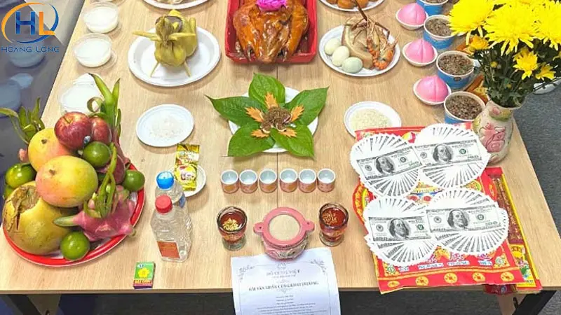 Gợi ý mâm cúng khai trương đầu năm đầy đủ & ý nghĩa nhất