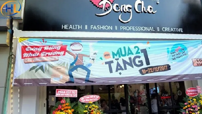 Kịch bản chương trình và mẫu băng rôn khai trương quán trà sữa ấn tượng nhất