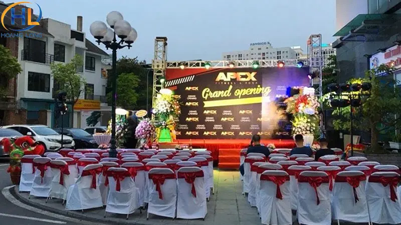 8 mẫu đèn chiếu backdrop trang trí sự kiện phổ biến nhất hiện nay