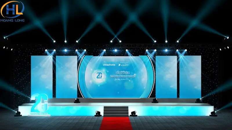 8 mẫu đèn chiếu backdrop trang trí sự kiện phổ biến nhất hiện nay