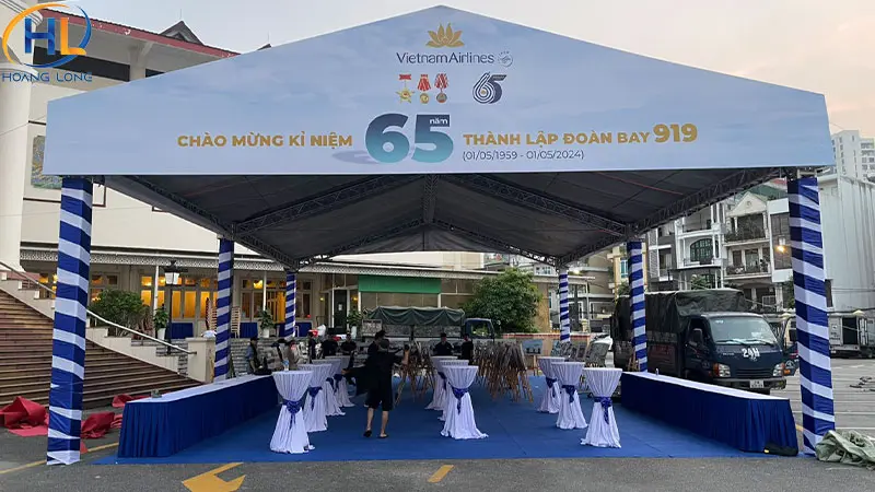 Bảng báo giá thuê nhà bạt không gian cập nhật mới nhất 2026