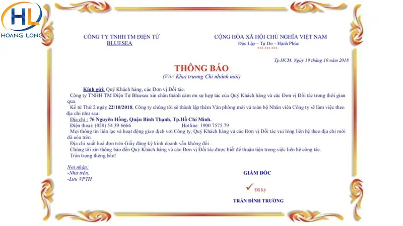 7 Mẫu thông báo khai trương hay, ý nghĩa và mới nhất 2026