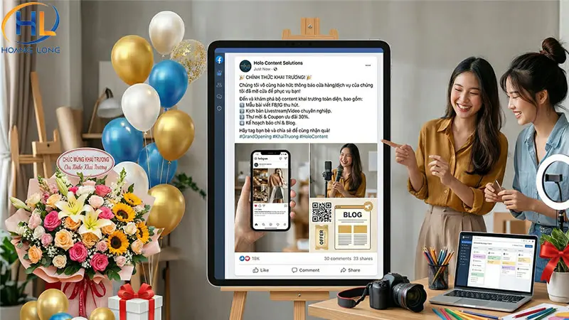 7 Mẫu thông báo khai trương hay, ý nghĩa và mới nhất 2026