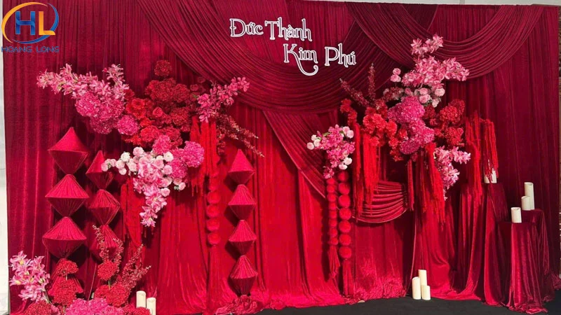 Tổng hợp 20+ mẫu backdrop đám cưới đẹp và tinh tế nhất 2026
