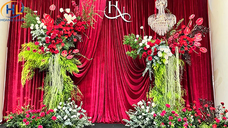 Tổng hợp 20+ mẫu backdrop đám cưới đẹp và tinh tế nhất 2026