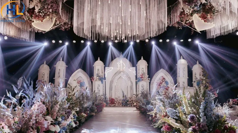 Tổng hợp 20+ mẫu backdrop đám cưới đẹp và tinh tế nhất 2026