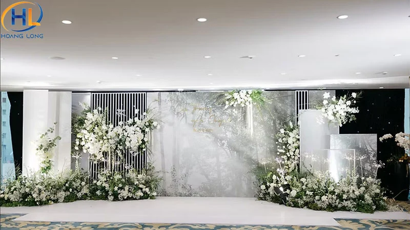 Tổng hợp 20+ mẫu backdrop đám cưới đẹp và tinh tế nhất 2026