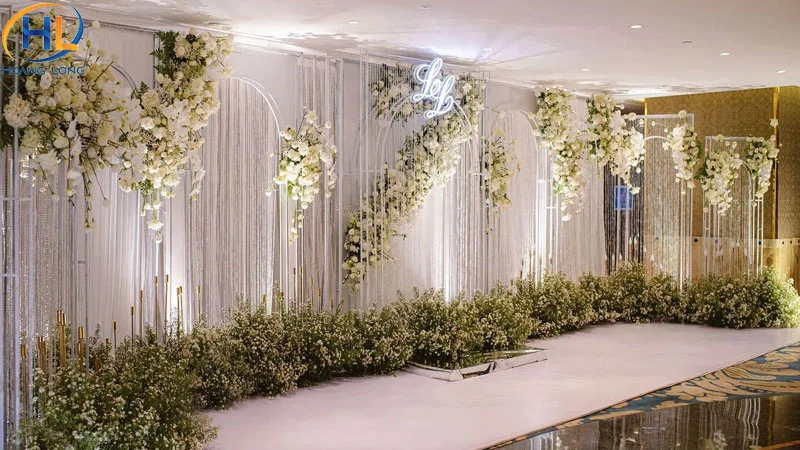 Tổng hợp 20+ mẫu backdrop đám cưới đẹp và tinh tế nhất 2026