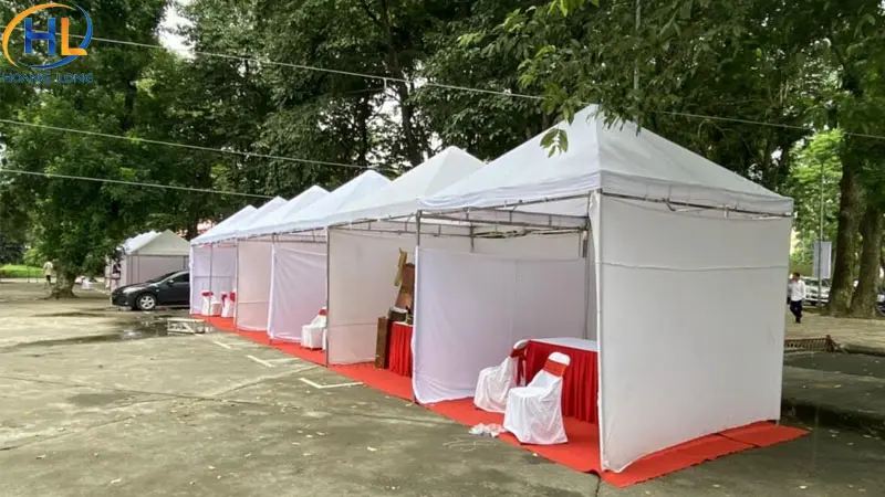 Tổng hợp các mẫu nhà bạt không gian sự kiện phổ biến nhất hiện nay