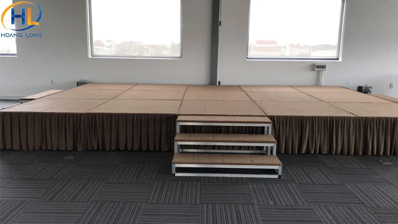 Bục sân khấu: Phân loại, kích thước và mục đích sử dụng