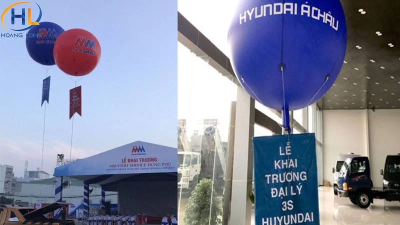 Tham khảo bảng giá cho thuê bóng khí cầu cập nhật 2026