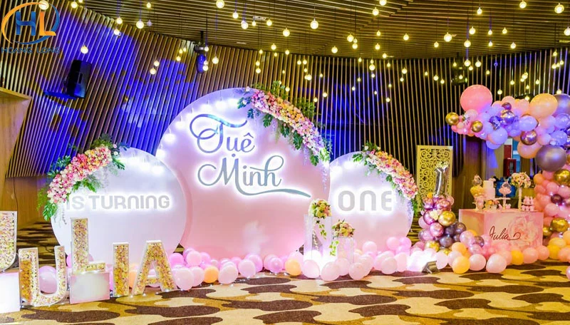 Những mẫu decor, background thôi nôi bé gái dễ thương 23 Những mẫu decor, background thôi nôi bé gái dễ thương