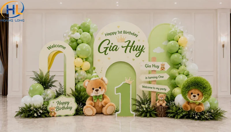 25 mẫu decor, background thôi nôi bé trai đẹp và độc đáo 62 25 mẫu decor, background thôi nôi bé trai đẹp và độc đáo