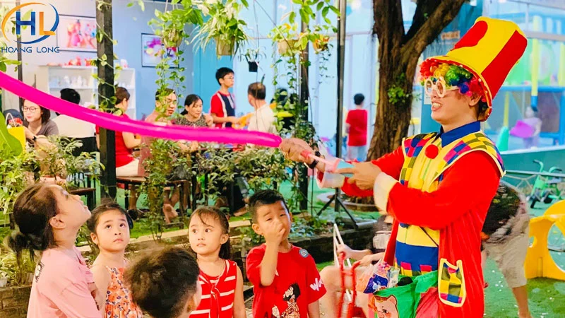 Vai trò của chú hề trong chương trình sự kiện.