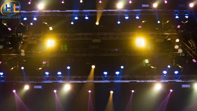Sử dụng đèn Par LED để tạo màu và ánh sáng nền