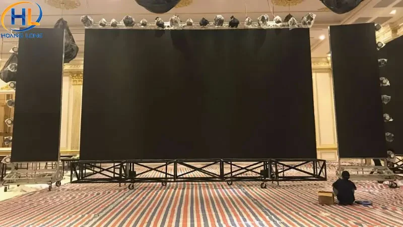 Quy trình thuê và lắp đặt màn hình LED tại Hoàng Long Event