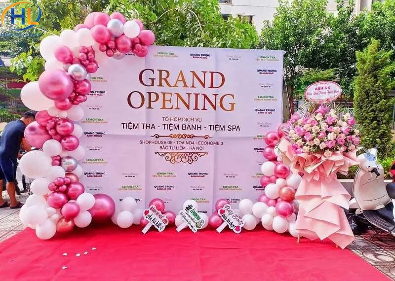 Backdrop khai trương đẹp: Mẫu, kích thước và nội dung cần có 61 backdrop khai truong 1 3