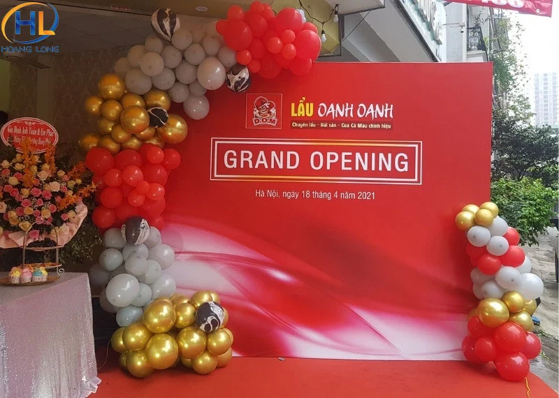 Backdrop khai trương đẹp: Mẫu, kích thước và nội dung cần có 53 backdrop khai truong 1