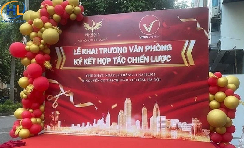Backdrop khai trương đẹp: Mẫu, kích thước và nội dung cần có 70 backdrop khai truong 2 6