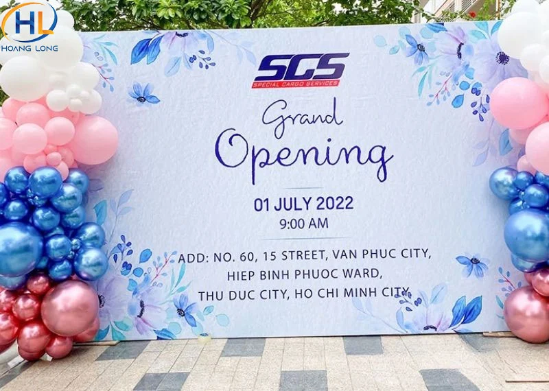 Backdrop khai trương đẹp: Mẫu, kích thước và nội dung cần có 54 backdrop khai truong 2