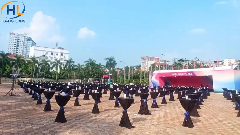 Các loại bàn ghế sự kiện phổ biến và cách lựa chọn phù hợp 12 Sự kiện ngoài trời