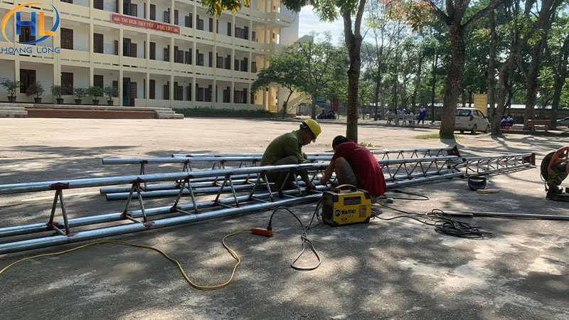 Kiểm tra và lắp ráp khung dù