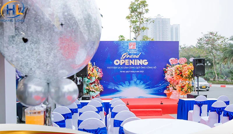 Kích thước backdrop ngoài trời