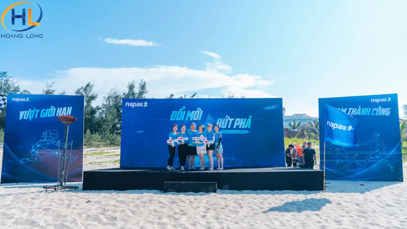 Backdrop Team Building, sự kiện ngoài trời