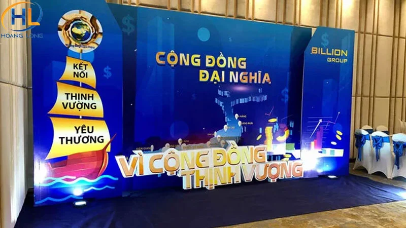 Mẫu backdrop sự kiện