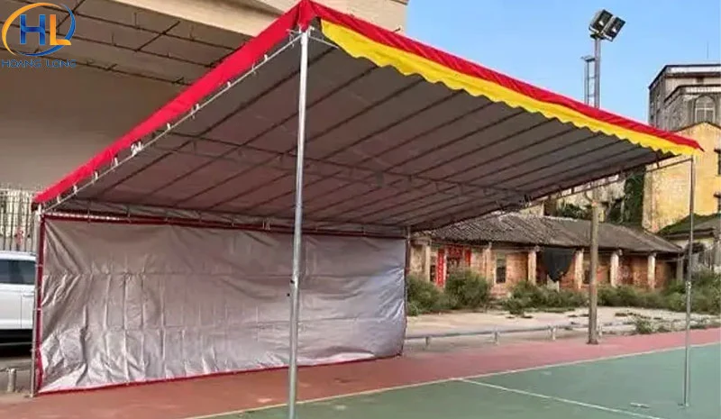 Nhà bạt lắp ghép mái nghiêng